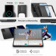 Juodas dėklas Samsung Galaxy Fold 4 telefonui "Spigen Airskin"