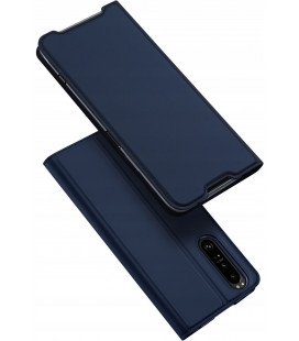 Mėlynas atverčiamas dėklas Sony Xperia 1 IV telefonui "Dux Ducis Skin Pro"