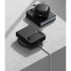 Juodas dėklas Samsung Galaxy Flip 4 telefonui "Ringke Slim"