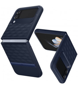 Mėlynas dėklas Samsung Galaxy Flip 4 telefonui "Caseology Parallax"