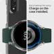 Skaidrus dėklas Samsung Galaxy Watch 4 / 5 (40mm) laikrodžiui "Spigen Ultra Hybrid"