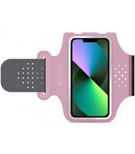 Rožinis universalus dėklas ant rankos telefonams "Tech-Protect M1 Universal Sport"