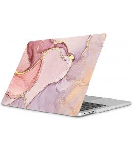 Dėklas Apple MacBook Air 13 2022 kompiuteriui "Tech-Protect Smartshell Marble"