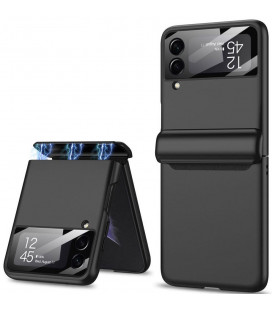 Juodas dėklas Samsung Galaxy Flip 4 telefonui "Tech-Protect Icon"