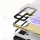 Baltas / auksinės spalvos dėklas Samsung Galaxy Flip 4 telefonui "Tech-Protect Mood Ring"