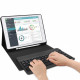 Juodas atverčiamas dėklas + klaviatūra Samsung Galaxy Tab S6 Lite 10.4 2020 - 2024 planšetei "Tech-Protect SC Pen + Keyboard"