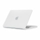 Matinis skaidrus dėklas Apple MacBook Air 13 M2-M5 2023-2026 kompiuteriui "Tech-Protect Smartshell"