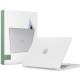 Matinis skaidrus dėklas Apple MacBook Air 13 M2-M5 2023-2026 kompiuteriui "Tech-Protect Smartshell"