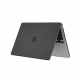 Matinis juodas dėklas Apple MacBook Air 13 M2 / M3 / 2022-2024 kompiuteriui "Tech-Protect Smartshell"