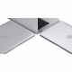 Skaidrus dėklas su blizgučiais Apple MacBook Air 13 M2 / M3 / 2022-2024 kompiuteriui "Tech-Protect Smartshell"