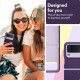 Violetinis dėklas Samsung Galaxy Flip 4 telefonui "Caseology Nano Pop"