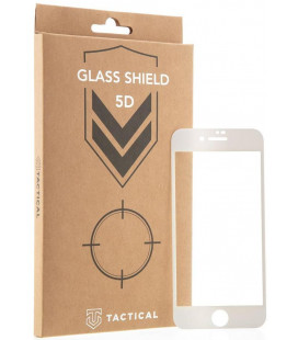 Baltas apsauginis grūdintas stiklas Apple iPhone 7 / 8 / SE 2020 / SE 2022 telefonui "Tactical Glass Shield 5D"