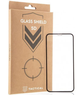 Juodas apsauginis grūdintas stiklas Apple iPhone X / XS / 11 Pro telefonui "Tactical Glass Shield 5D"