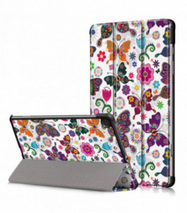 Dėklas Smart Leather Samsung P610/P615/P613/P619 Tab S6 Lite 10.4 butterfly