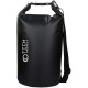 Juodas universalus vandeniui atsparus krepšys 20L "Tech-Protect Universal Bag"