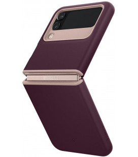 Raudonas (Burgundy) dėklas Samsung Galaxy Flip 4 telefonui "Caseology Nano Pop"