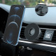 Juodas automobilinis magnetinis telefono laikiklis "Tech-Protect N50 Magnetic Magsafe Dash&Vent"