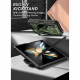 Žalias (Guldan) dėklas Samsung Galaxy Fold 4 telefonui "Supcase Unicorn Beetle Pro Pen"
