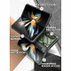 Žalias (Guldan) dėklas Samsung Galaxy Fold 4 telefonui "Supcase Unicorn Beetle Pro Pen"