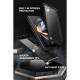 Juodas dėklas Samsung Galaxy Fold 4 telefonui "Supcase Unicorn Beetle"