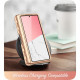 Dėklas su marmuro efektu Samsung Galaxy Fold 4 telefonui "Supcase Cosmo Pen"