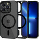 Juodas / skaidrus dėklas Apple iPhone 14 Pro Max telefonui "Tech-Protect Magmat Magsafe"