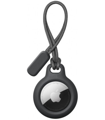 Juodas dėklas Apple Airtag 1 / 2 "Tech-Protect Rough Chain"