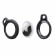 Juodas dėklas Apple Airtag 1 / 2 "Tech-Protect Rough Chain"