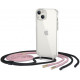 Skaidrus dėklas su dirželiu Apple iPhone 14 Plus telefonui "Tech-Protect Flexair Chain"