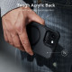 Matinis juodas dėklas Apple iPhone 14 Pro telefonui "ESR Air Armor Halolock Magsafe"