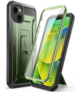 Žalias (Guldan) dėklas Apple iPhone 13 / 14 telefonui "Supcase Unicorn Beetle Pro"