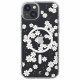 Skaidrus dėklas su gėlėmis Apple iPhone 14 Plus / 15 Plus telefonui "Spigen Cyrill Cecile White Daisy Mag Magsafe"
