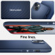 Mėlynas dėklas Apple iPhone 14 telefonui "Spigen Mag Armor"