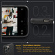  	Matinis juodas dėklas Apple iPhone 14 Pro telefonui "Caseology Parallax Mag Magsafe"