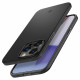 Juodas dėklas Apple iPhone 14 Pro Max telefonui "Spigen Thin Fit"