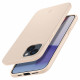 Smėlio spalvos dėklas Apple iPhone 14 telefonui "Spigen Thin Fit"