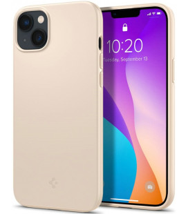 Smėlio spalvos dėklas Apple iPhone 14 telefonui "Spigen Thin Fit"