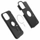 Juodas dėklas Apple iPhone 14 Pro Max telefonui "Spigen Tough Armor MAG Magsafe"