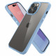 Mėlynas / skaidrus dėklas Apple iPhone 14 Pro telefonui "Spigen Ultra Hybrid"
