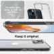 Skaidrus dėklas Apple iPhone 14 telefonui "Spigen Ultra Hybrid"