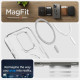 Skaidrus (Carbon Fiber) dėklas Apple iPhone 14 Pro telefonui "Spigen Ultra Hybrid MAG Magsafe"