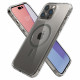 Skaidrus (Pilkas) dėklas Apple iPhone 14 Pro Max telefonui "Spigen Ultra Hybrid MAG Magsafe"