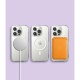 Matinis skaidrus dėklas Apple iPhone 14 Pro telefonui "Ringke Fusion Magnetic Magsafe"