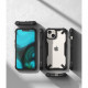 Juodas dėklas Apple iPhone 14 Plus / 15 Plus telefonui "Ringke Fusion X"