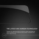 Juodas apsauginis grūdintas stiklas Apple iPhone 14 Pro Max telefonui "Nillkin Amazing 2.5D CP+ Pro"