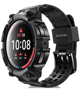 Juodas dėklas Samsaung Galaxy Watch 5 Pro (45mm) laikrodžiui "Supcase Unicorn Beetle Pro"