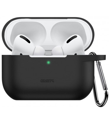 Juodas dėklas Apple Airpods Pro 1 / 2 ausinėms "ESR Bounce"