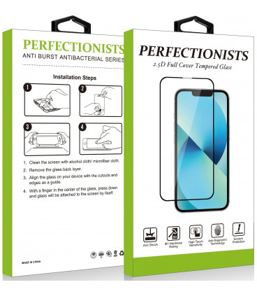 LCD apsauginis stikliukas 2.5D Perfectionists Sony Xperia 10 III juodas