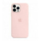 MM2R3ZM/A Apple Silicone Magsafe Cover for iPhone 13 Pro Max Chalk Pink