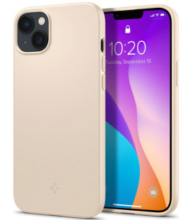 Smėlio spalvos dėklas Apple iPhone 14 Plus telefonui "Spigen Thin Fit"